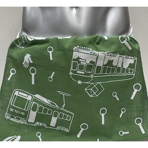 堺の機屋（織物工場）職人が作った褌【柄：チンチン電車】