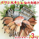 【ふるさと納税】 【訳あり】 魚の丸干し＆開き おまかせセット3kg 魚 海鮮 干物 ひもの 丸干し 切り身 おつまみ おかず 人気 珍味 グルメ 規格外 国産 天然 魚介 武久海産 愛媛 愛南 武久海産