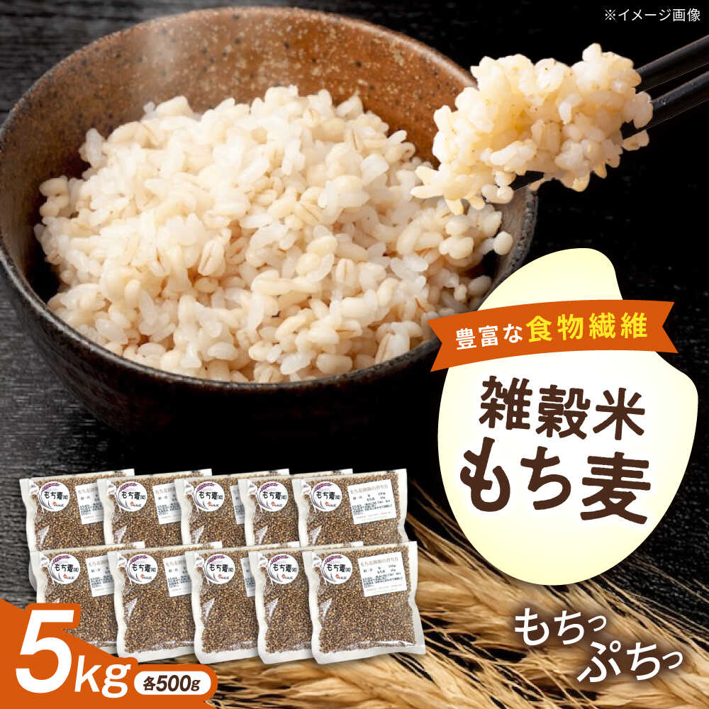 【ふるさと納税】内子町産もち麦5kg ／ 国産 雑穀米 もち麦 ごはん おすすめ 送料無料 米 【株式会社内子フレッシュパークからり】[BKAD012] 25000 25000円