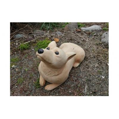 ふるさと納税 佐川町 もりあしびのチェーンソーアート  チェーンソーカービング ペット彫刻 |  | 03