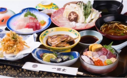 【DD03】熊野灘地魚料理　食事券３名