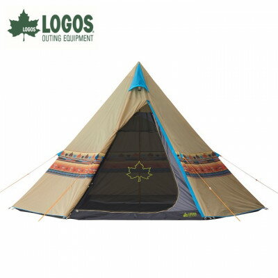 【ふるさと納税】LOGOS ナバホ Tepee 400 ナバホ柄のロゴスの定番大型ティピーテント 71806500【1688883】