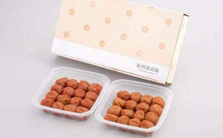 紀州梅干 詰合せセット　はちみつ梅・かつお梅 　350g×２ / 田辺市 紀州南高梅 南高梅 梅干し 梅干 梅 うめ 肉厚 お米 おにぎり 焼酎 梅酒 健康  食べ比べ 選べる 【ske018-2-2】