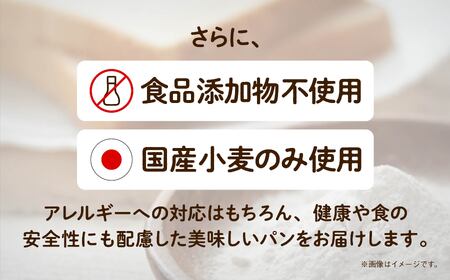 「3ヶ月定期便（毎月）」【卵・乳アレルギー対応】無添加パンセット（8種類） 039005