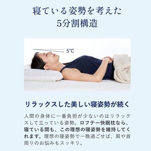 （エアウィーヴ グループ）ロフテー【１号】「5セルピロー エラスティックパイプ」（103-13）