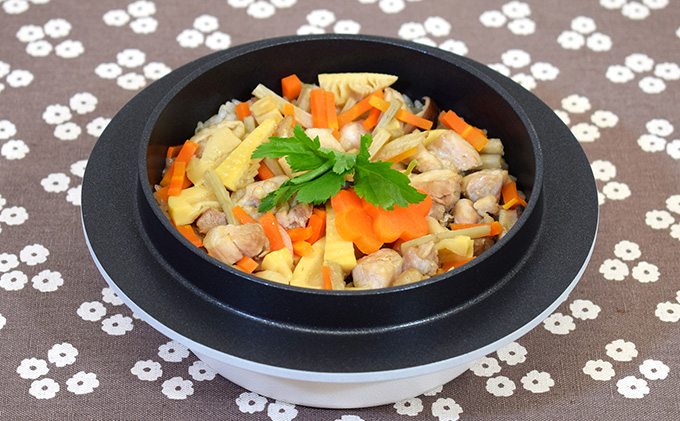 雪國ごはん釜 オーブントースター・オーブン専用 釜 セット 釜炊き 釜めし おひとり様 ご飯 お米 白米 米 吹きこぼれ受け レシピブック付き オーブン かまど 調理器具 キッチン用品 キッチン 新潟