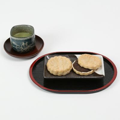 ふるさと納税 杵築市 和菓子 木付やのこしあん最中(もなか)10個セット |  | 01