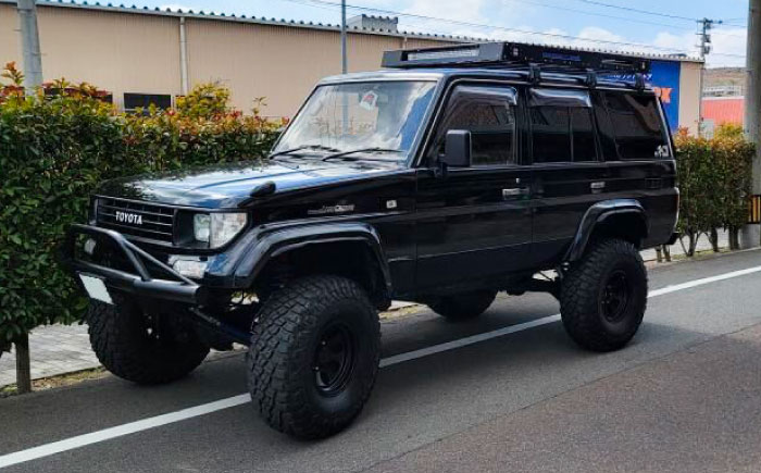 ROS FIELD トヨタ ランクル 70 78系専用 ルーフラック / 車 くるま カー用品 アウトドア レジャー / 恵那市 / ROYAL STAGE [AUEB015]