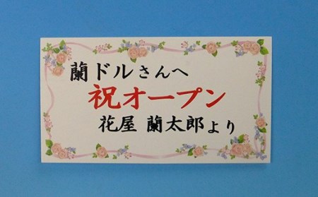 胡蝶蘭 白大輪　5本立ち【はがきサイズカード付】 還暦 お祝い 当選 就任　開業 新築　長生き　母の日　父の日 商売繁盛　記念　お歳暮　お中元 お花 贈り物 プレゼント ギフト こちょうらん F20E