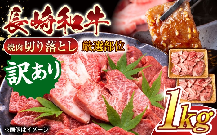 
            【訳あり】長崎和牛焼肉切り落とし 1kg（500g×2p）焼肉 焼き肉 牛肉 やきにく 焼肉 焼き肉 500g 1kg 焼肉 肉 牛肉 肩ロース・バラ A4～A5ランク 訳アリ ワケあり 長崎和牛 長崎県 佐々町 牛肉 肉 にく 国産 和牛 牛 黒毛和牛 くろげわぎゅう ぎゅうにく お肉 高級 焼き肉 焼肉 やきにく 【株式会社 MEAT PLUS】 [QBS004] 
          