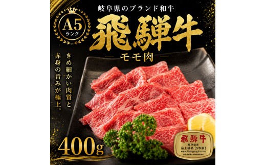 
飛騨牛もも肉　スライス　400ｇ入り [№5644-1443]
