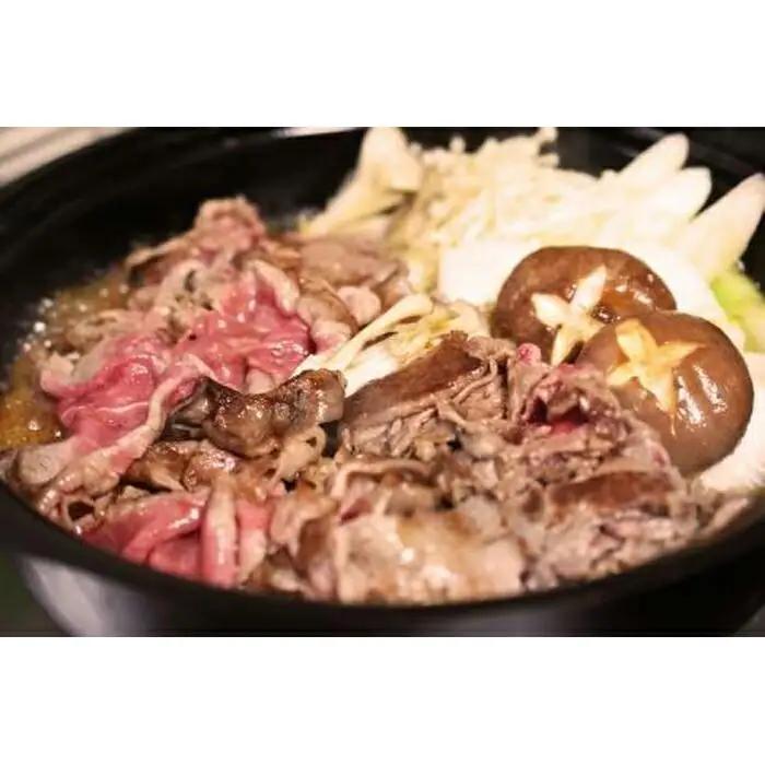 【熊野牛】ロース・肩ロース すき焼き・しゃぶしゃぶ 1kg (粉山椒付) 【SW44】