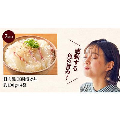 ふるさと納税 延岡市 【毎月定期便】【ふるさと納税】日向灘 海鮮漬け丼 バラエティ全7回 |  | 03