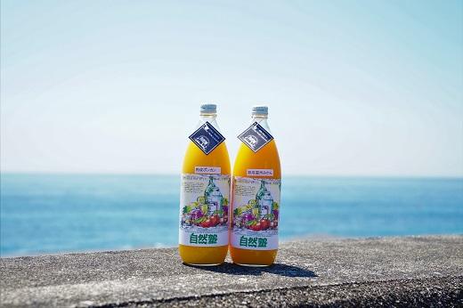 13.自然塾　柑橘100%まるごと絞りジュース　２本入り　みかんジュース オレンジ ポンカン 不知火 温州 ドリンク 飲料 飲み物 朝食 無添加 季節 旬