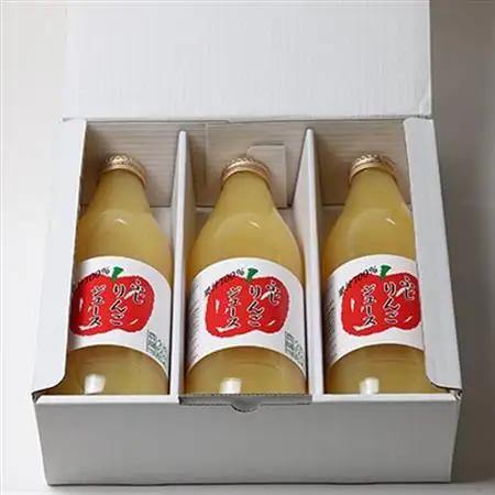 りんごジュース　大瓶3本入りギフト(1L×3本)【1290516】