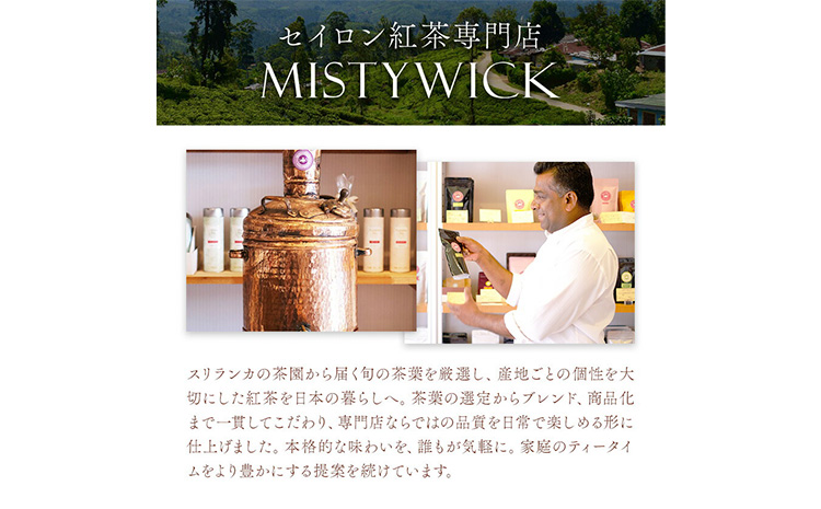 人気のリーフティー 10種類 MISTYWICK有限会社《30日以内に出荷予定(土日祝除く)》千葉県 我孫子市 紅茶 フレーバー