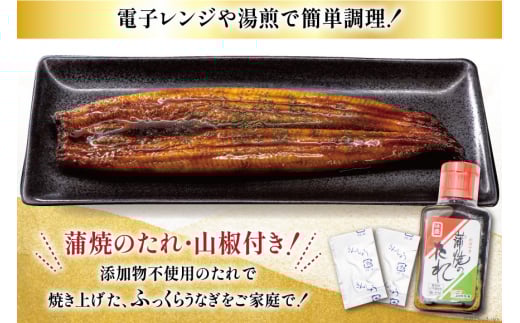 うなぎ 国産 蒲焼 160g程度×2尾 計320g以上 タレ山椒付き 真空パック 個包装 [駿河淡水 静岡県 吉田町 22424146] 静岡県産 静岡 鰻 ウナギ 蒲焼き 化粧箱