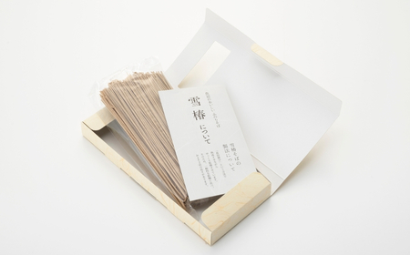 魚沼のおいしいそば 雪椿 180g×1袋 |津南町 蕎麦
