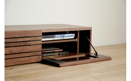 【開梱・設置】エルドラ　テレビボードH脚　150cm　ブラウン　AL252