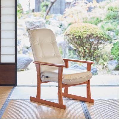 ふるさと納税 富田林市 高座椅子 5335 ソフトウレタン ベージュ 座面高410mm 座面高さ調節可能【KIOF】 |  | 02