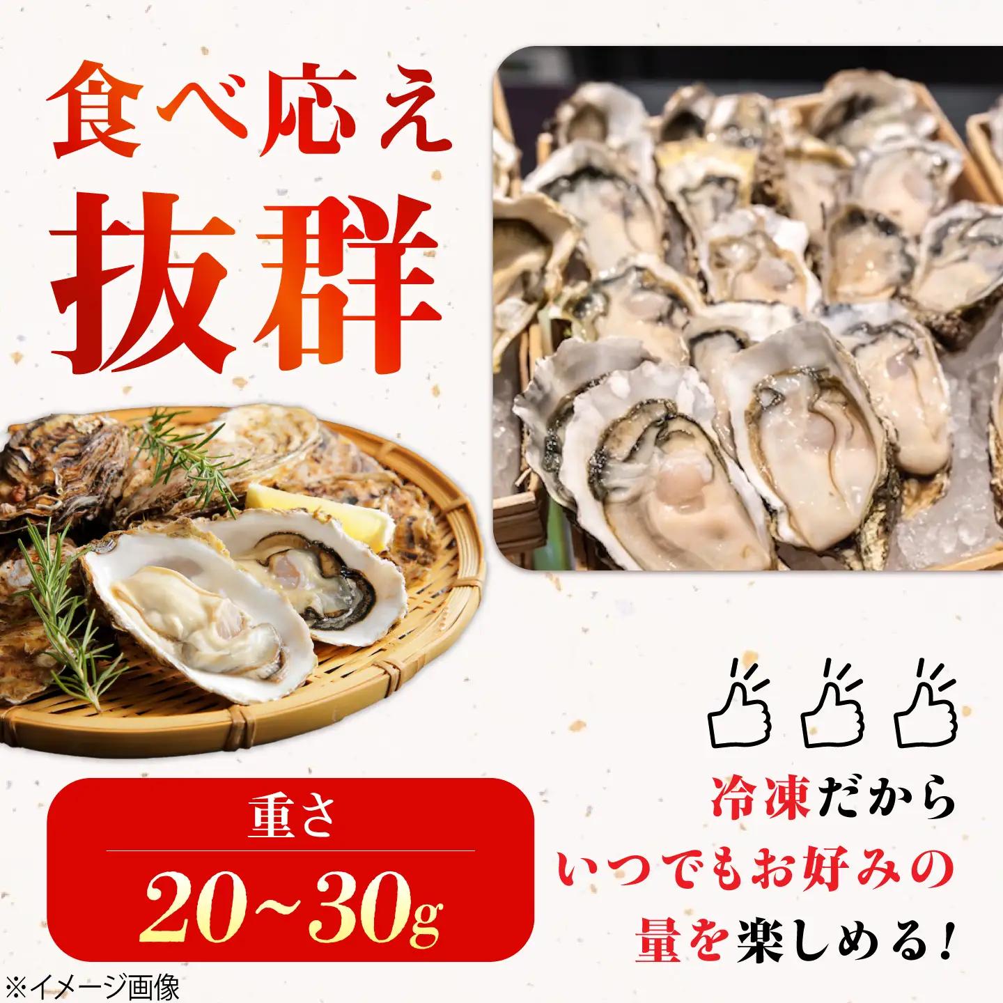 冷凍牡蠣むき身 約2kg 牡蠣[XCU017]