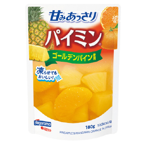 甘み あっさり パイミン パウチ 180g 24パック パイン みかん ミックス フルーツ 紅茶 パウチ 使い切り 朝食 ヨーグルト ストック はごろもフーズ 静岡 藤枝