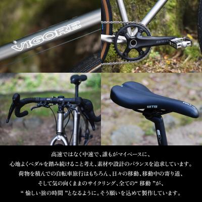 ふるさと納税 京都市 【VIGORE】山と旅の自転車プラス GRX600(1×11速 / マット・チタンカラー)(自転車) |  | 03