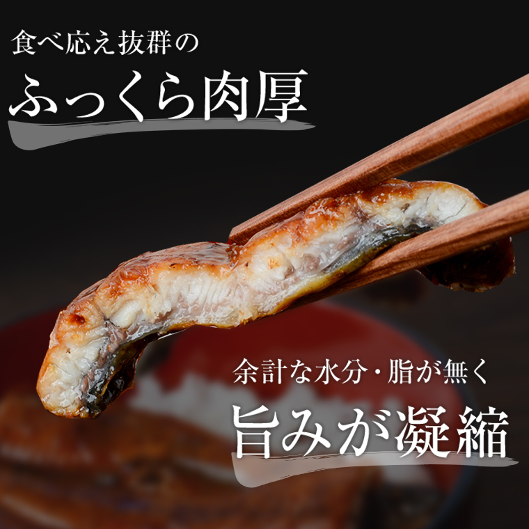 【A57002 】うなぎ蒲焼・大(有頭)(2尾・計330g以上、タレ、山椒付)_イメージ2