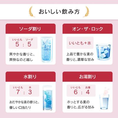 ふるさと納税 綾町 「雲海酒造」本格麦焼酎いいとも6本セット(25度1800mlパック)(綾町) |  | 03