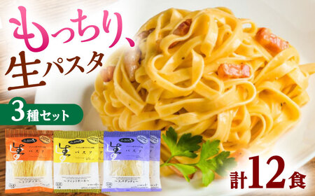 【ジャパンフードセレクション金賞・グランプリ受賞】 生パスタバラエティセット2食入×2P×3種 食べ比べ フィットチーネ リングイネ スパゲッティ 生パスタ もちもち 島根県雲南市/有限会社本田商店[AIDS005]