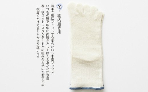 423.【5本指ソックス春夏秋冬セット(25-27cm)】(A423-1)