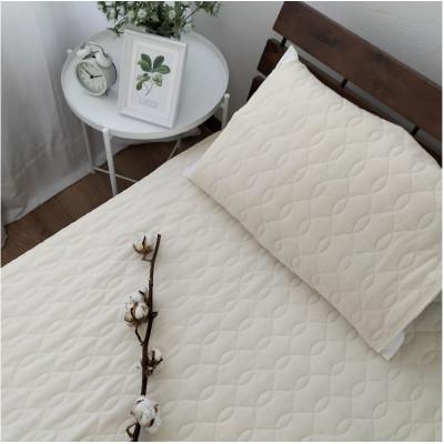 ふるさと納税 和歌山市 オーガニックコットンの高密度パイル枕パッド1枚 (50×60cm)IV　OGSK-5060-1P |  | 02