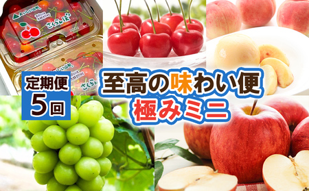 【定期便5回】至高の味わい便 極みミニ 【令和7年産先行予約】FS24-737