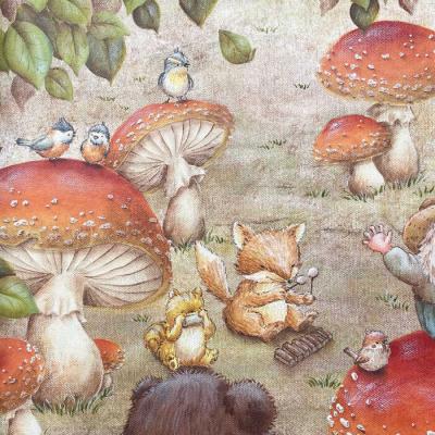 ふるさと納税 糸島市 絵画「リトリト森は大騒ぎ」 糸島市/工房はーべすと アート インテリア[AYA062] |  | 03