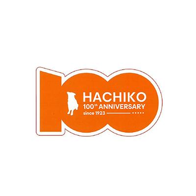 ふるさと納税 大館市 HACHI100グッズセット(HACHI100オリジナルピンバッジ・ステッカー・コットン巾着)×各2 |  | 02