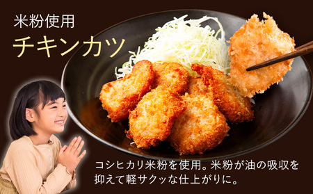 米粉使用のヘルシーなチキンカツ 阿波鳴食品 チキンカツ