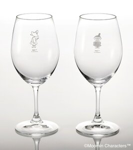 ムーミンワイングラスペア（スナフキン&リトルミイ）／リーデル ku186-028-r