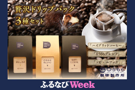 【ふるなびWEEK対象】３ドリップバッグ セット FN-Limited（2334）
