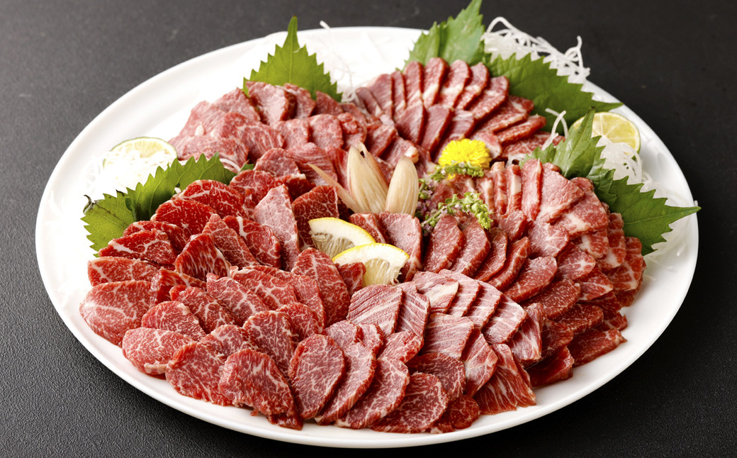 熊本 馬刺し 上霜降り トロ 1kg (50g×20) 馬肉