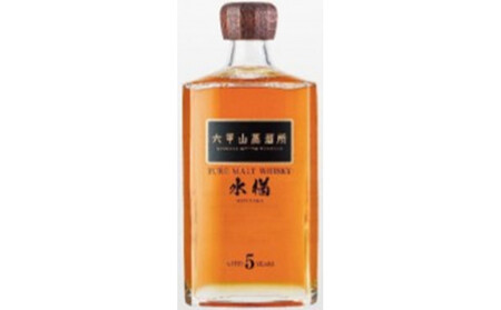 六甲山蒸溜所ピュアモルトウイスキー水楢５年　＊化粧箱付き