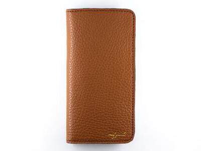 maf pinto アイフォーンケース 本革 日本製 (iPhone SE 第2世代 ／ 8 ／ 7, ) ADRIA LINE 【キャラメル】