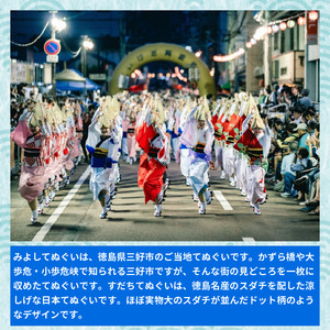 ご当地 手ぬぐい みよしてぬぐい ピンク お土産 さかなやデザイン 【 手ぬぐい 】