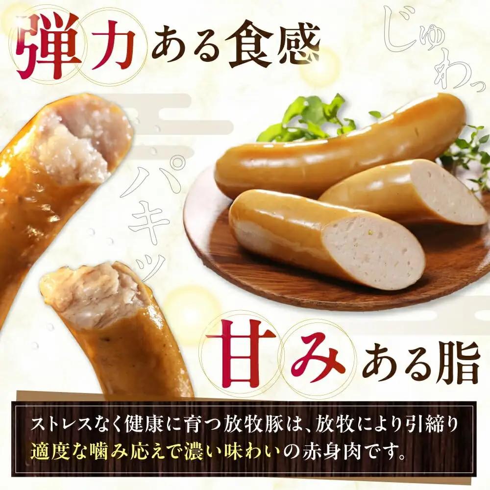 【全6回定期便】【訳あり】【結着剤・発色剤・保存料不使用】 放牧豚 フランクフルト 2本×10セット（150g/セット） 訳あり ソーセージ ウインナー 無塩せき 冷凍配送 セット 詰め合わせ 北海道