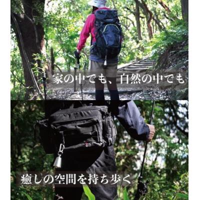 ふるさと納税 小牧市 アルミ製熊鈴「ダイフィール」　カラビナ(ブラック)[042D10-03] |  | 01