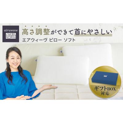 ふるさと納税 大府市 【父の日お届け】エアウィーヴ ピロー ソフト ギフトBOX仕様