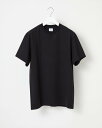 【ふるさと納税】 Yonetomi 米富繊維 NEW BASIC T-SHIRT 黒 ブラック 服 洋服 ユニセックス メンズ レディース ブランド 数量限定 山形県 山辺町 yt-yttsk