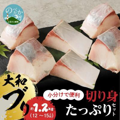 ふるさと納税 延岡市 大和ブリの切り身 たっぷりセット　約1.2kg