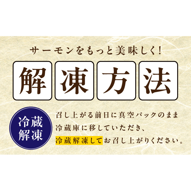 アトランティックサーモン 2kg（200g×10）スライス 小分け 030D135_イメージ5