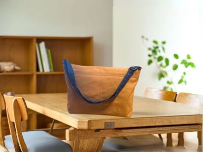 松本図書鞄 プレミアム (つくえ裏生地チャコールグレー)男の子