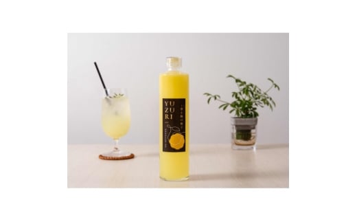 ゆず果汁シロップ Bliss 香る陽の柚子 YUZURI 500ml【1693847】